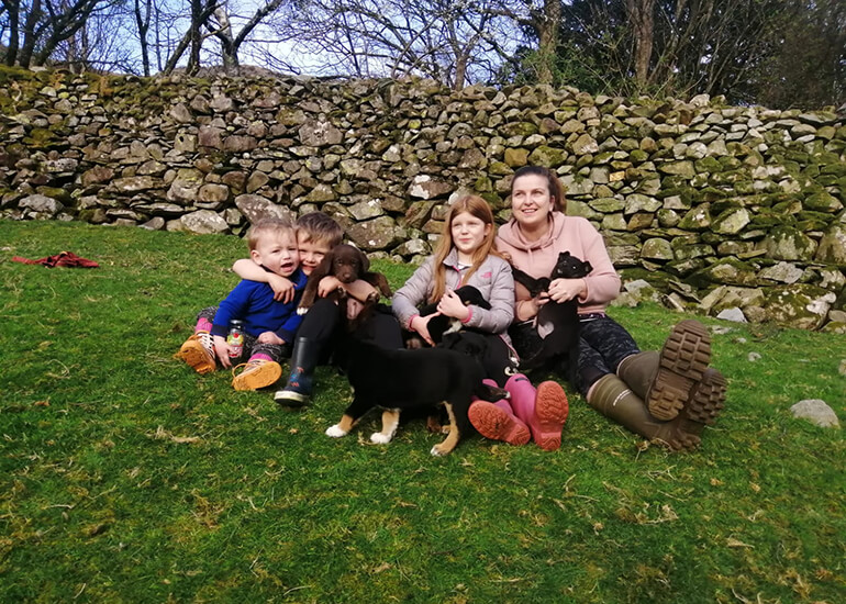 Harry Place Farm is a working fell farm situated in the Great Langdale Valley, a few miles outside of Ambleside.