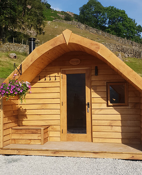 How much is glamping in the Lake District?