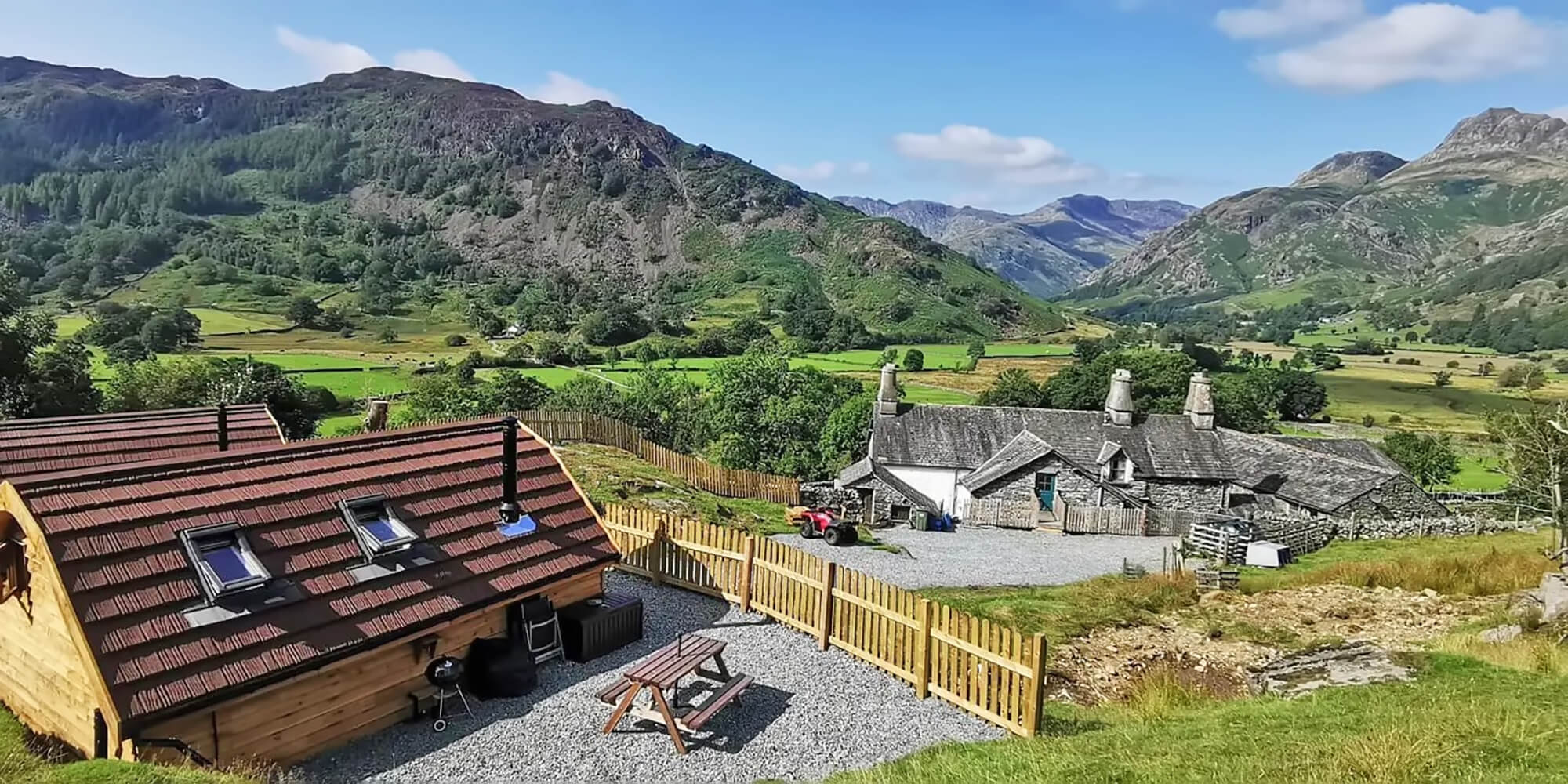 Glamping in the Lake District at Harry Place Farm